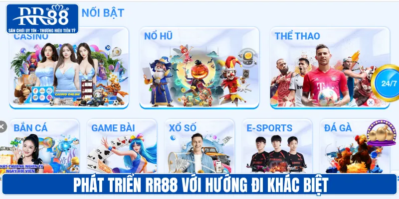 Phát triển RR88 với hướng đi khác biệt